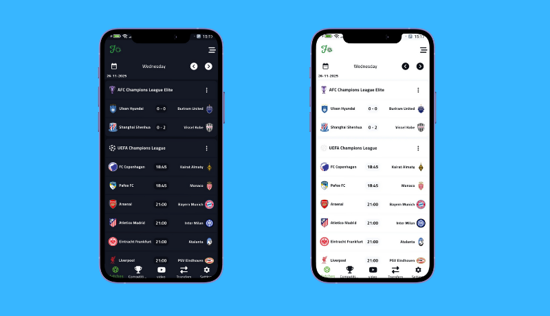 Footyzone football app: LiveScore , lineups , highlights...